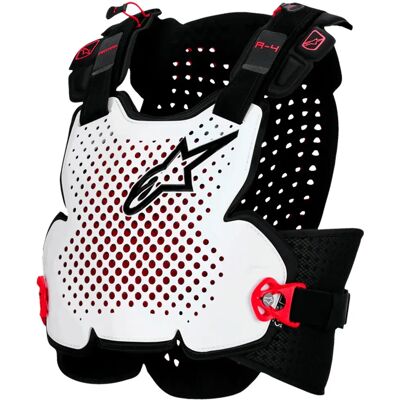 Alpinestars Protectores De Pecho A-4 Plasma Black / Red / White XL-2XL Alpinestars Protectores De Pecho A-4 Plasma Black / Red / White XL-2XL