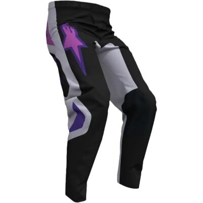 Alpinestars Pantalones Off-road Fluid Grid Black / Light Gray / Purple 38 Alpinestars Pantalones Off-road Fluid Grid Black / Light Gray / Purple 38