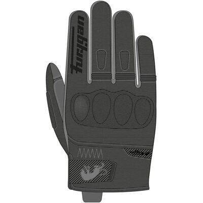 Guantes de moto para mujer Furygan Jet Lady D3O Evo en cuero/textil negro Guantes de moto para mujer Furygan Jet Lady D3O Evo en cuero/textil negro