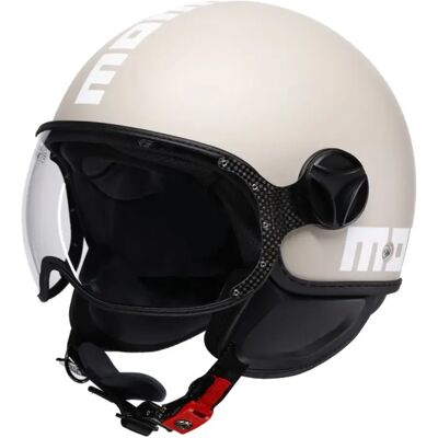 Momo Design Casco Jet Fgtr Classic E2206 Candy Matt Malted Milk / White L Momo Design Casco Jet Fgtr Classic E2206 Candy Matt Malted Milk / White L