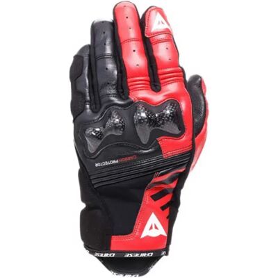 Dainese Guantes Reacto Carbon Short Black / Red Lava 2XL Dainese Guantes Reacto Carbon Short Black / Red Lava 2XL