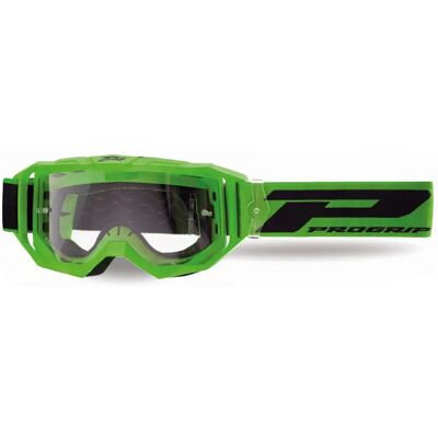 Progrip Gafas Off Road 3306 Vision Go Pz3300tr Black / Green Clear Progrip Gafas Off Road 3306 Vision Go Pz3300tr Black / Green Clear
