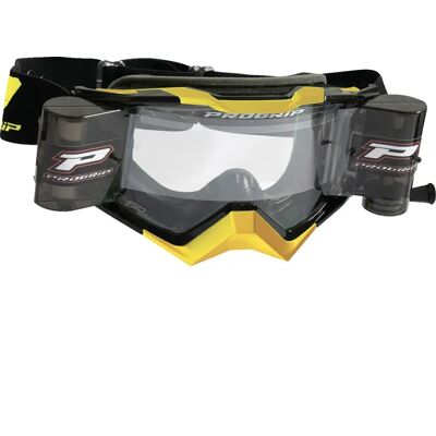 Progrip Gafas Off Road 3309 Rapid Roll-off Black / Yellow Clear Progrip Gafas Off Road 3309 Rapid Roll-off Black / Yellow Clear