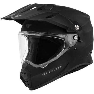 Fly Racing Casco Integral Trekker Solid Black Matt XL Fly Racing Casco Integral Trekker Solid Black Matt XL