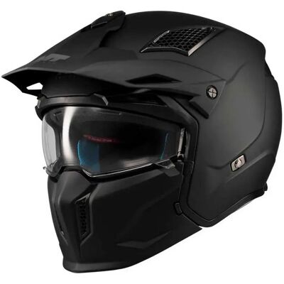 Mt Helmets Casco Convertible Streetfighter Sv S Pure Matt Black XL Mt Helmets Casco Convertible Streetfighter Sv S Pure Matt Black XL