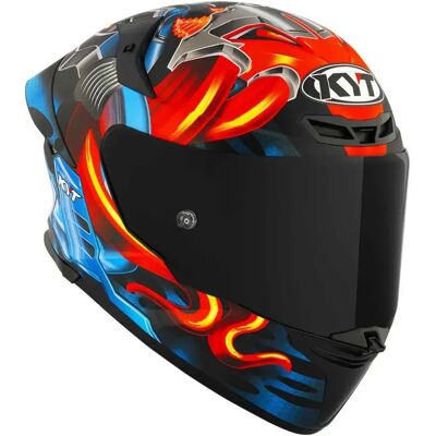 Kyt Casco Integral Tt-revo Magnet E06 Red / Blue / Black Matt M Kyt Casco Integral Tt-revo Magnet E06 Red / Blue / Black Matt M