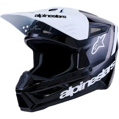 Alpinestars Casco Off-road S-m3 Radium Ece22.06 Black / Gray / White L Alpinestars Casco Off-road S-m3 Radium Ece22.06 Black / Gray / White L