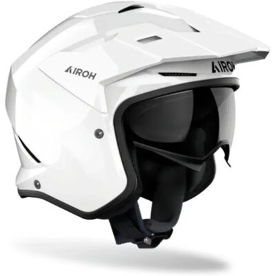 Airoh Casco Jet Kombakt White Gloss M Airoh Casco Jet Kombakt White Gloss M