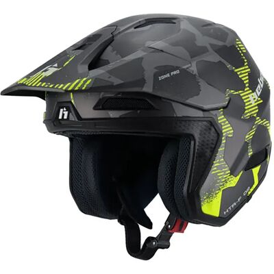 Hebo Casco Jet Htr F02 Zone Pro Camo Grey M Hebo Casco Jet Htr F02 Zone Pro Camo Grey M