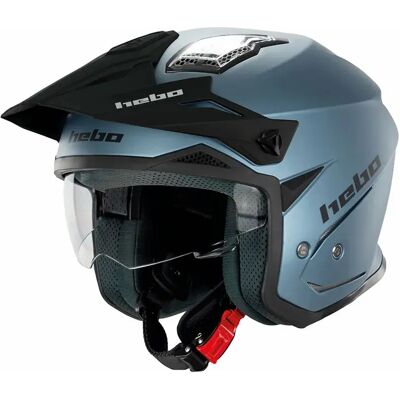 Hebo Casco Jet Htr-p01 V6 Mono Duo Matt Blue 2XL Hebo Casco Jet Htr-p01 V6 Mono Duo Matt Blue 2XL