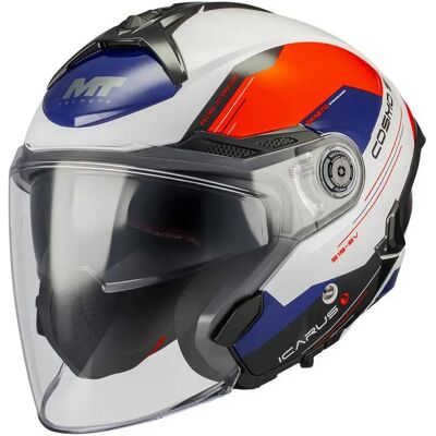 Mt Helmets Casco Jet Cosmo Sv Icarus Gloss Grey / Red XS Mt Helmets Casco Jet Cosmo Sv Icarus Gloss Grey / Red XS