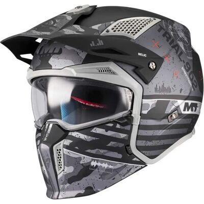 Mt Helmets Casco Convertible Streetfighter Sv S Belic Matt Black / Grey L Mt Helmets Casco Convertible Streetfighter Sv S Belic Matt Black / Grey L