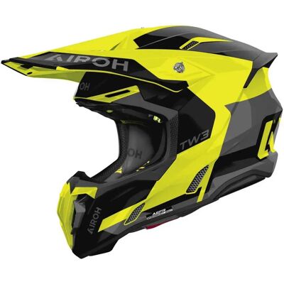 Airoh Casco Off-road Twist 3 Fancy Yellow / Grey M Airoh Casco Off-road Twist 3 Fancy Yellow / Grey M