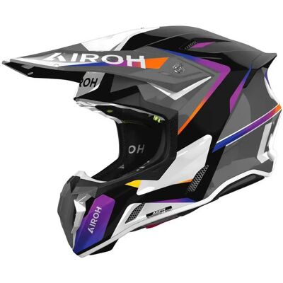 Airoh Casco Off-road Twist 3 Hustle Multicolour S Airoh Casco Off-road Twist 3 Hustle Multicolour S