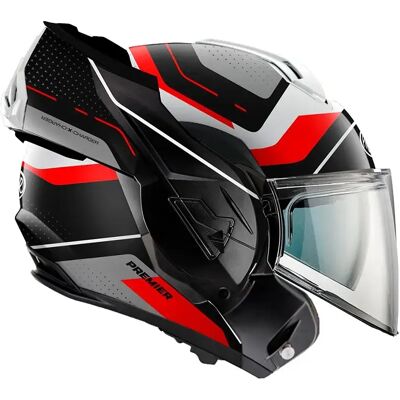 Premier Helmets Casco Modular X-charger Ju Black / Grey / Red / White 2XL Premier Helmets Casco Modular X-charger Ju Black / Grey / Red / White 2XL