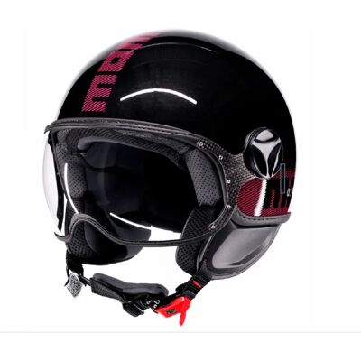 Momo Design Casco Jet Fgtr Classic Ece2206 Glitter / Fucsia L Momo Design Casco Jet Fgtr Classic Ece2206 Glitter / Fucsia L