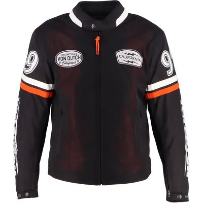 Von Dutch Chaqueta California Air Black / Orange / White M Von Dutch Chaqueta California Air Black / Orange / White M