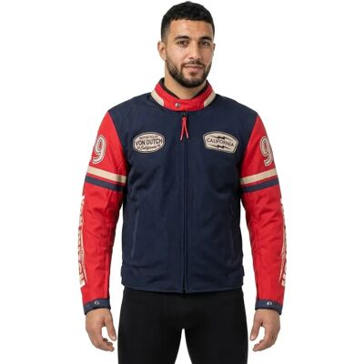 Von Dutch Chaqueta California Air Blue / Red / Beige M Von Dutch Chaqueta California Air Blue / Red / Beige M