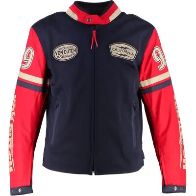 Von Dutch Chaqueta California Blue / Red / Beige M Von Dutch Chaqueta California Blue / Red / Beige M