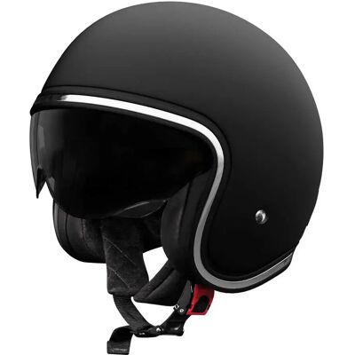 Stormer Casco Jet Aura Solid Black / Matt XL Stormer Casco Jet Aura Solid Black / Matt XL