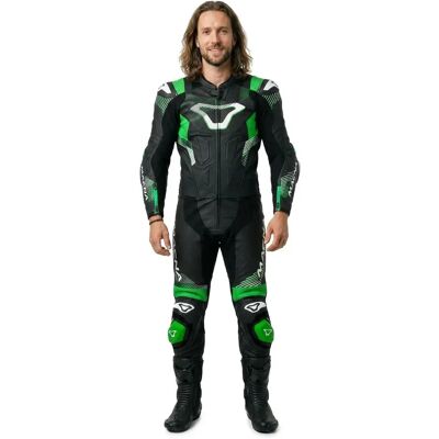 Traje de motocicleta de cuero Macna Armadyl - De clima cálido y ventilado Traje de motocicleta de cuero Macna Armadyl - De clima cálido y ventilado