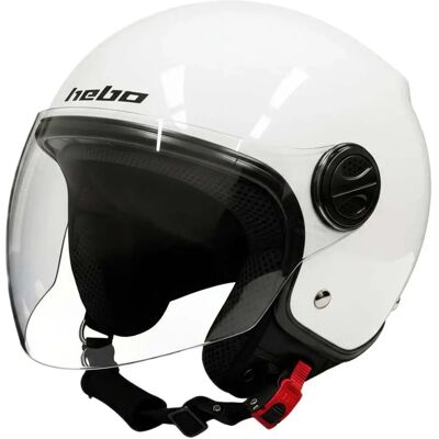 Hebo Casco Jet Of819 Street One White L Hebo Casco Jet Of819 Street One White L