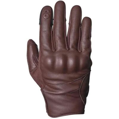 Gms Guantes De Cuero Ryder Neo Brown M Gms Guantes De Cuero Ryder Neo Brown M