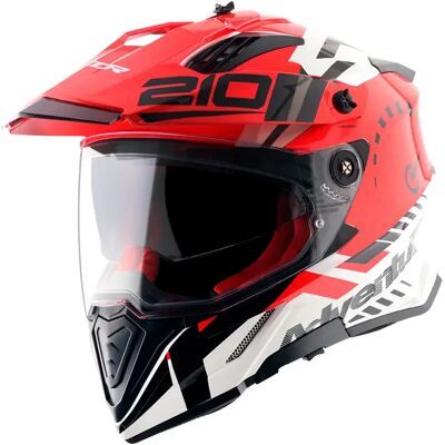 Axor Casco Integral X-cross Speedometer White / Red XS Axor Casco Integral X-cross Speedometer White / Red XS