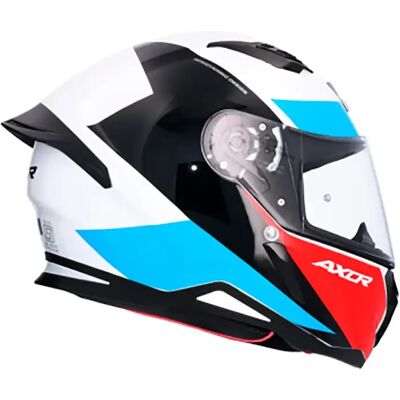 Axor Casco Integral Hunter Turbo White / Red M Axor Casco Integral Hunter Turbo White / Red M