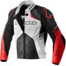 Spidi Bolide Perforated Leather Jacket Rojo,Blanco,Negro 46 Hombre