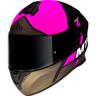 Mt Helmets Targo Rigel Full Face Helmet Negro,Rosa,Dorado 2XL