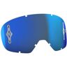 Scott Buzz Single Replacement Lenses Azul Electric Blue Chrome AFC Works/CAT1