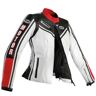 Spidi Motorsport Leather Jacket Blanco 50 Mujer