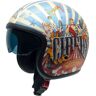 Nzi Rolling 4 Sun Open Face Helmet Multicolor XS