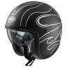 Premier Helmets 23 Vintageplatin Ed. Carbon Fr Chr Bm 22.06 Open Face Helmet Negro M