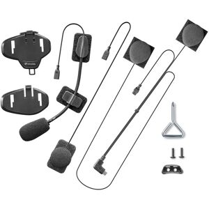 Interphone Cellularline Kit De Audio De Intercomunicador Kit Audio Conector Flat Black One Size Interphone Cellularline Kit De Audio De Intercomunicador Kit Audio Conector Flat Black One Size