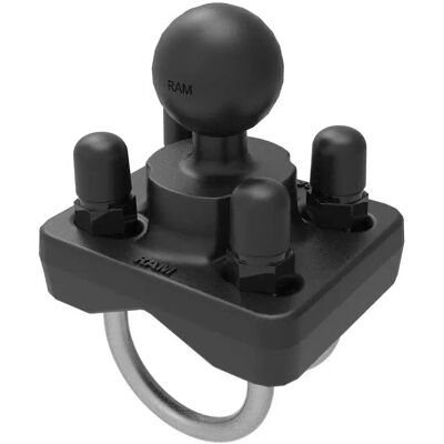 Ram Mounts Soporte De Base De Bola Double U-bolt Black One Size Ram Mounts Soporte De Base De Bola Double U-bolt Black One Size