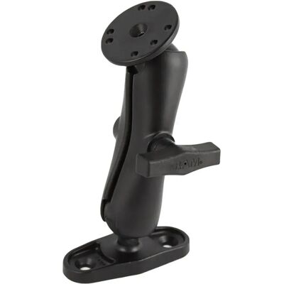 Ram Mounts Base De Superficie Plana Con Doble Bola Black One Size Ram Mounts Base De Superficie Plana Con Doble Bola Black One Size