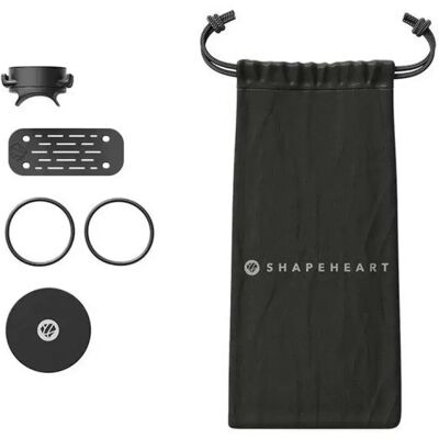 Shapeheart Soporte Para Teléfono Universal Magnetic Black One Size Shapeheart Soporte Para Teléfono Universal Magnetic Black One Size