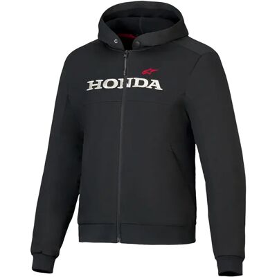 Alpinestars Sudadera Con Cremallera Honda Chrome V3 Sport Black XS Alpinestars Sudadera Con Cremallera Honda Chrome V3 Sport Black XS