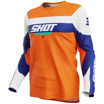 Camiseta de Cross Niño Shot Draw League Naranja - Ropa Infantil Camiseta de Cross Niño Shot Draw League Naranja - Ropa Infantil