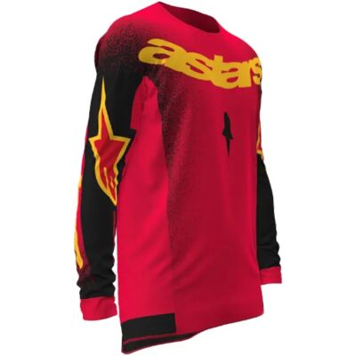 Alpinestars Maillot De Manga Larga Supertech Scenz Red / Black / Yellow 9-10 Años Alpinestars Maillot De Manga Larga Supertech Scenz Red / Black / Yellow 9-10 Años