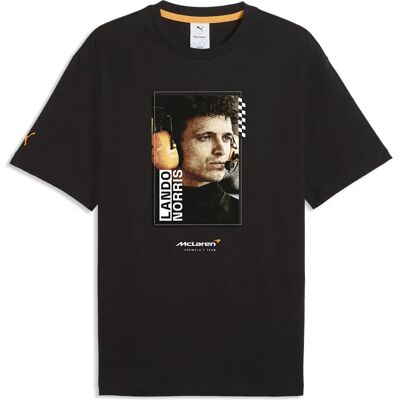 Camiseta De Manga Corta Mclaren Racing Driver Norris Puma Black L Camiseta De Manga Corta Mclaren Racing Driver Norris Puma Black L