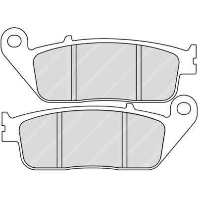 Ferodo Pastillas De Freno Fdb2225sm Black One Size Ferodo Pastillas De Freno Fdb2225sm Black One Size