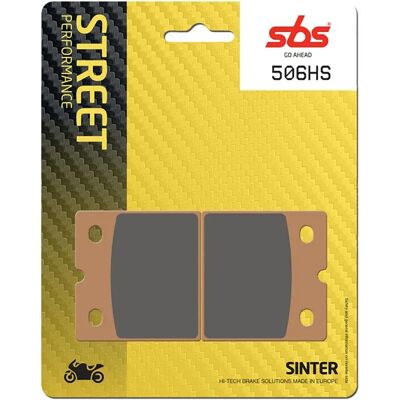 Sbs Go Ahead 506 - Pastillas de freno de metal sinterizado - Bronce Sbs Go Ahead 506 - Pastillas de freno de metal sinterizado - Bronce