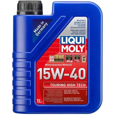 Liqui Moly Touring High Tech 15W-40 Aceite de motor - Aceite de motor Liqui Moly Touring High Tech 15W-40 Aceite de motor - Aceite de motor