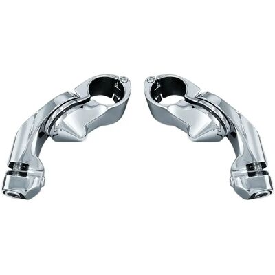 Kuryakyn Estriberas Cruise 4520 Silver / Black One Size Kuryakyn Estriberas Cruise 4520 Silver / Black One Size