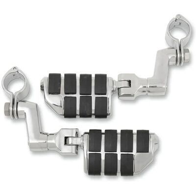 Kuryakyn Estriberas Highway 7993 Silver / Black One Size Kuryakyn Estriberas Highway 7993 Silver / Black One Size