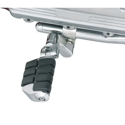 Kuryakyn Estriberas Highway Silver / Black One Size Kuryakyn Estriberas Highway Silver / Black One Size
