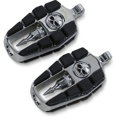 Kuryakyn Estriberas Zombie™ Silver / Black One Size Kuryakyn Estriberas Zombie™ Silver / Black One Size